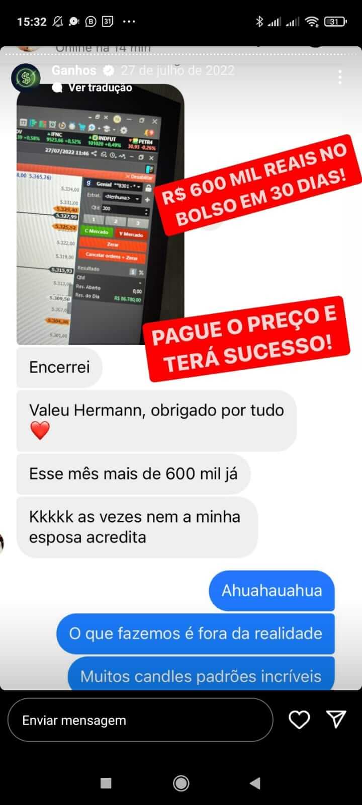 Resultado de aluno FTZA 3