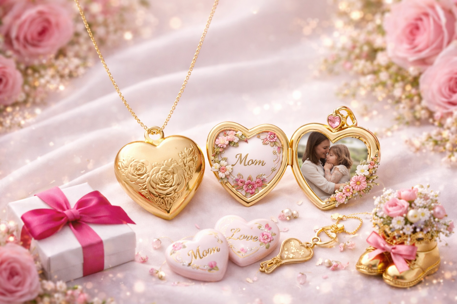 colar personalizado para mãe